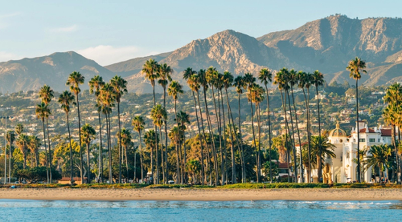 Santa Barbara waterfront view